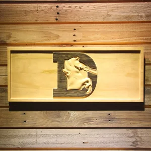 Denver Broncos 1993-1996 Logo Wood Sign - Legacy Edition