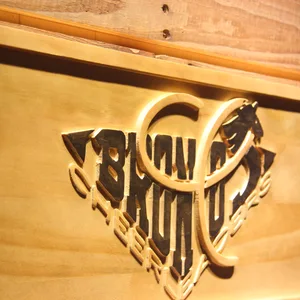 Denver Broncos Cheerleaders Logo Wood Sign