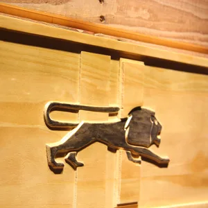 Detroit Lions 1961-1969 Wood Sign - Legacy Edition