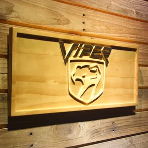 Dodge Viper Wood Sign