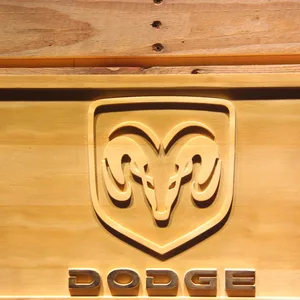 Dodge Wood Sign