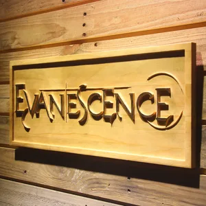 Evanescence Wood Sign