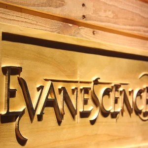 Evanescence Wood Sign