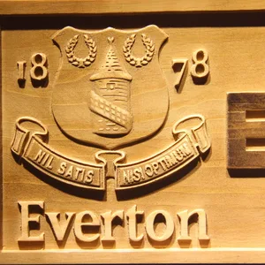 Everton FC Wood Sign - Legacy Edition