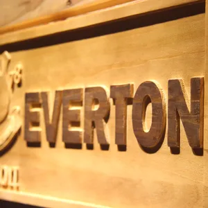 Everton FC Wood Sign - Legacy Edition