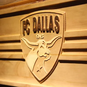 FC Dallas Wood Sign
