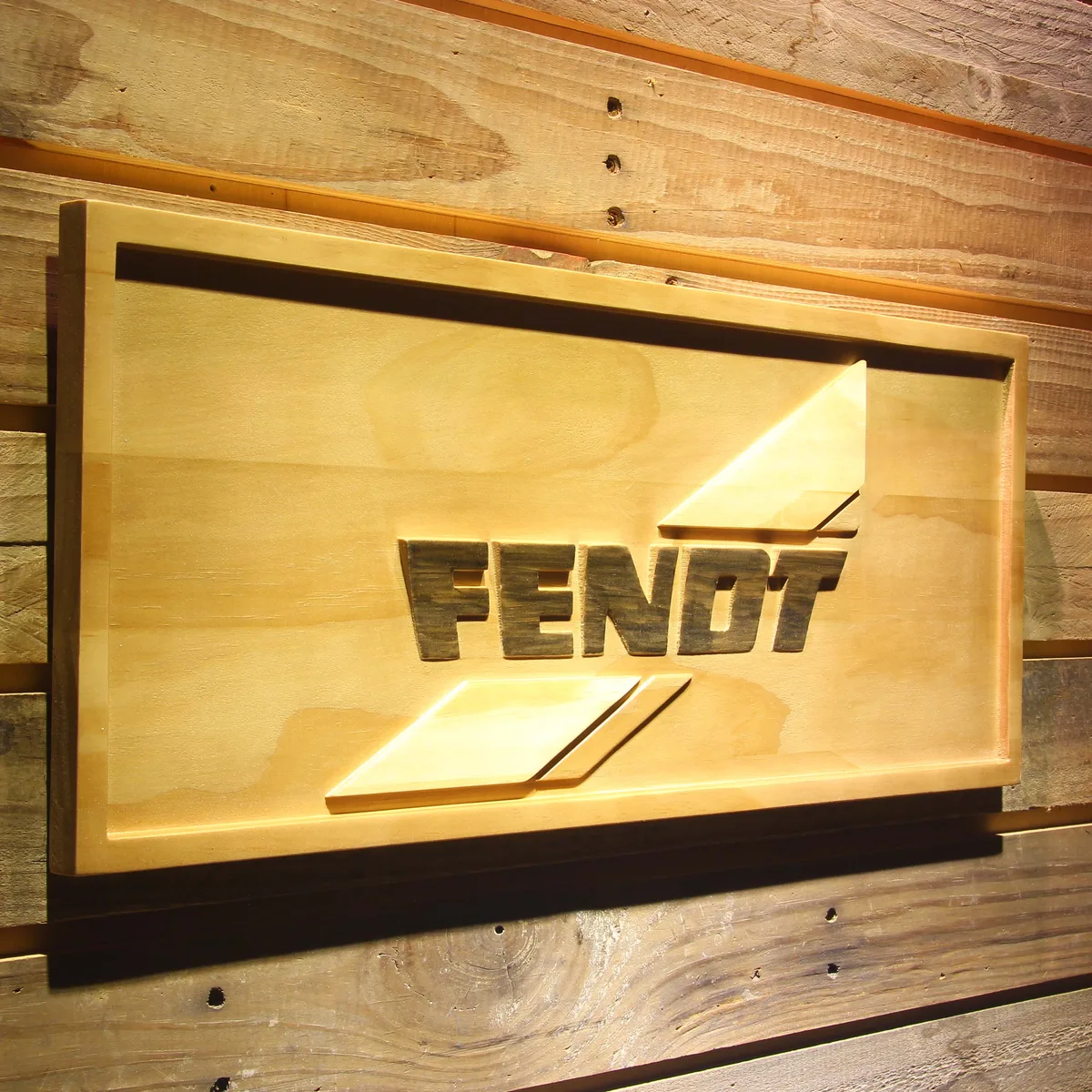 Fendt Wood Sign