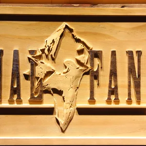 Final Fantasy IX Wood Sign