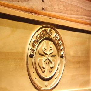 Flogging Molly Wood Sign