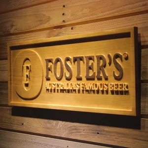 Foster's Wood Sign