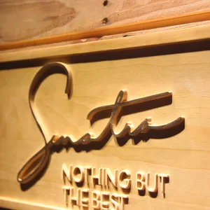 Frank Sinatra Nothing But The Best Wood Sign
