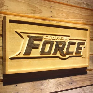 Georgia Force Wood Sign - Legacy Edition