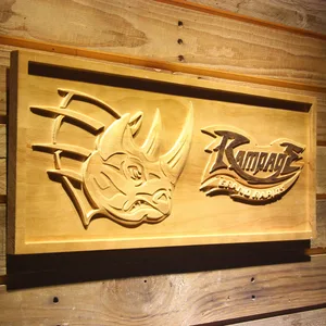 Grand Rapids Rampage Wood Sign - Legacy Edition