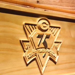 Green Bay Packers 75th Season Wood Sign - Legacy Edition