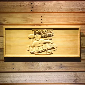 Green Bay Packers Lambeau Field Wood Sign - Legacy Edition