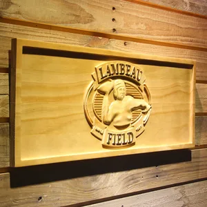 Green Bay Packers Lambeau Field Wood Sign