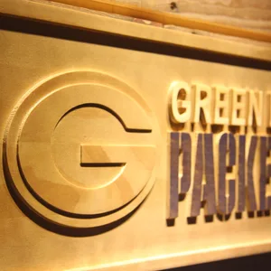 Green Bay Packers Wood Sign