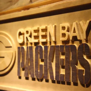 Green Bay Packers Wood Sign