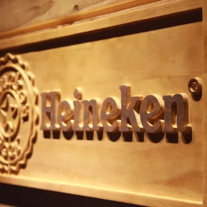 Heineken Crown Wood Sign