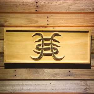 Heroes Del Silencio Wood Sign