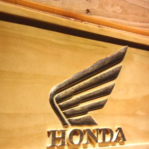 Honda Wood Sign