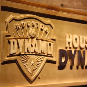 Houston Dynamo Wood Sign