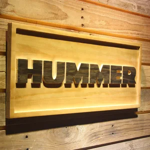 Hummer Wood Sign