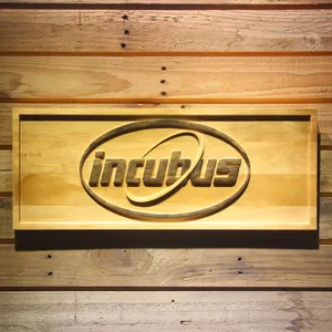 Incubus Orbit Wood Sign