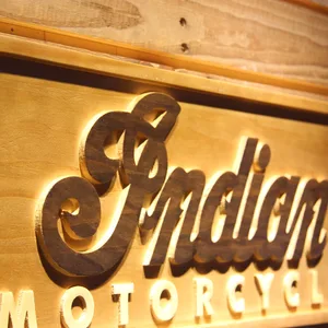 Indian Wood Sign