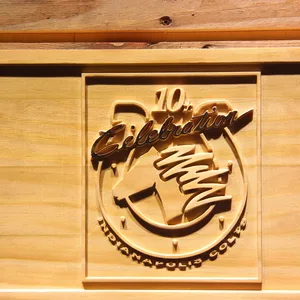 Indianapolis Colts 10th Anniversary Logo Wood Sign - Legacy Edition