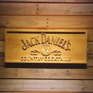 Jack Daniel's Country Cocktails Wood Sign