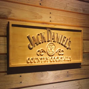 Jack Daniel's Country Cocktails Wood Sign
