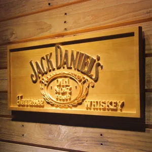Jack Daniel's Old No. 7 Tennessee Wood Sign