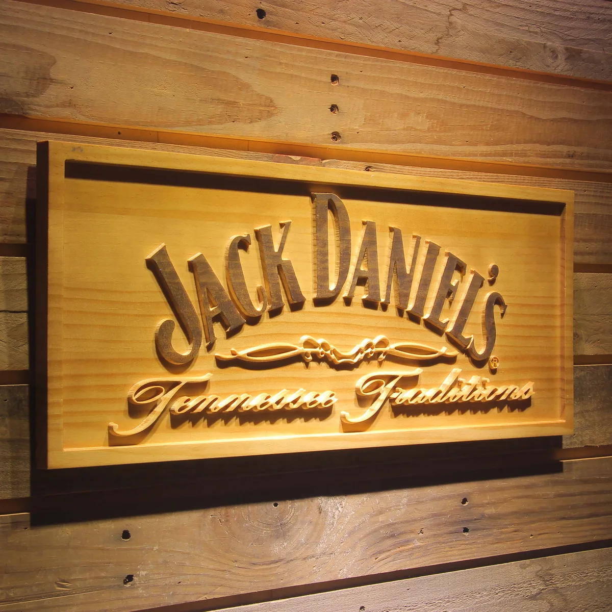 Jack Daniel's Tennessee Tradition Wood Sign