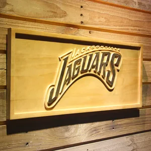 Jacksonville Jaguars 1995-1998 Wood Sign - Legacy Edition