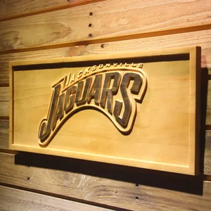 Jacksonville Jaguars 1995-1998 Wood Sign - Legacy Edition