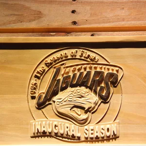 Jacksonville Jaguars 1995 Inaugural Season Wood Sign - Legacy Edition