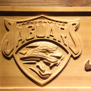 Jacksonville Jaguars Wood Sign