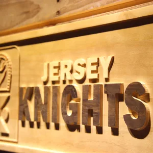 Jersey Knights Wood Sign - Legacy Edition