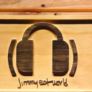 Jimmy Eat World Wood Sign