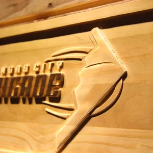 Kansas City Brigade Wood Sign - Legacy Edition