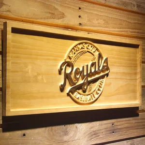 Kansas City Royals 2002-2005 Wood Sign - Legacy Edition