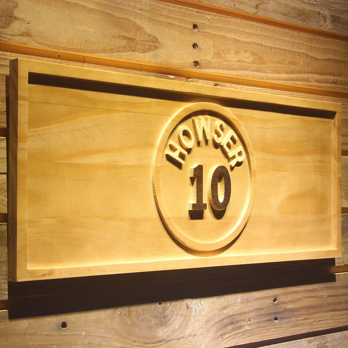 Kansas City Royals Howser Memorial Logo Wood Sign - Legacy Edition