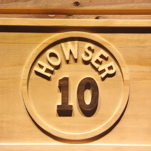 Kansas City Royals Howser Memorial Logo Wood Sign - Legacy Edition