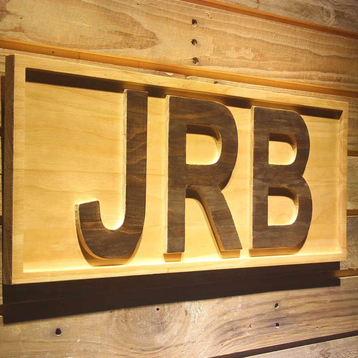 Kansas City Royals JRB Memorial Logo Wood Sign - Legacy Edition