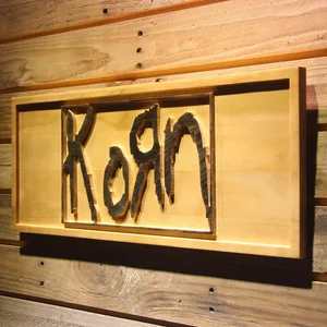 Korn Wood Sign