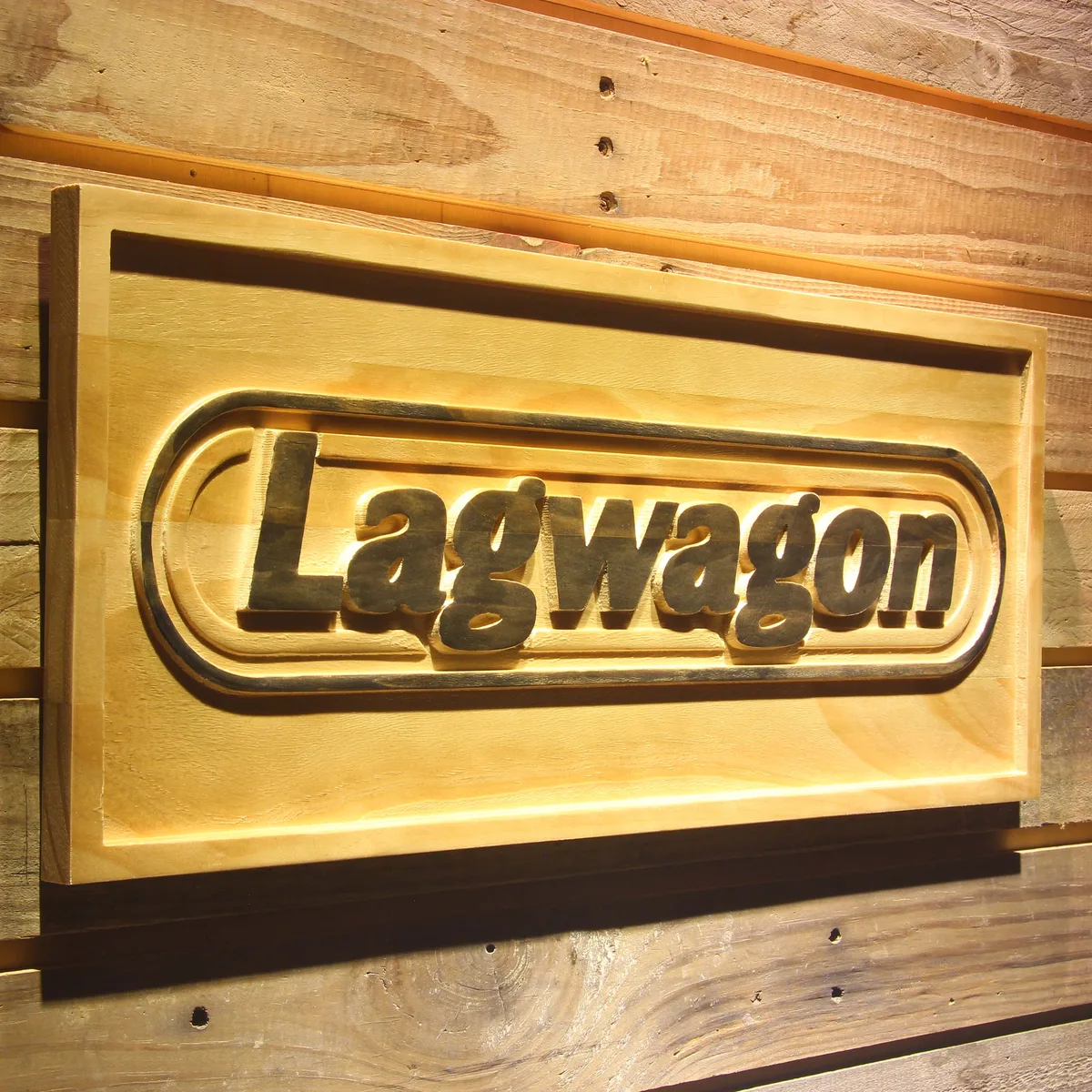 Lagwagon Wood Sign