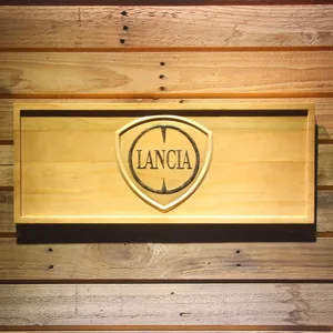 Lancia Wood Sign