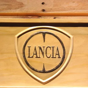Lancia Wood Sign
