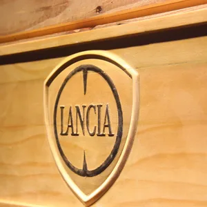 Lancia Wood Sign